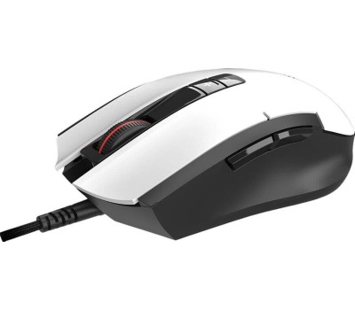 A4TECH Мышь проводная Bloody ES8, игровая, оптическая, USB, 6000dpi, белый [es8 panda white]