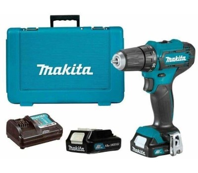 Дрель MAKITA Дрель-шуруповерт DF333DWYE аккум. патрон:быстрозажимной (кейс в комплекте)