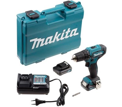 Дрель MAKITA Дрель-шуруповерт DF333DWYE аккум. патрон:быстрозажимной (кейс в комплекте)