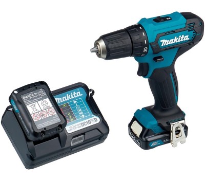 Дрель MAKITA Дрель-шуруповерт DF333DWYE аккум. патрон:быстрозажимной (кейс в комплекте)