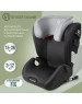 Автокресло детское SMART TRAVEL УУД Expert Fix гр.II/III, Dark grey (KRES3895)