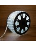 Лента светодиодная NEON-NIGHT Дюралайт LED трехжильный 230В 13мм 24 LED/м ТЕПЛЫЙ БЕЛЫЙ свечение с динамикой модуль 4м бухта 100м Эконом