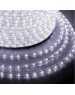 Лента светодиодная NEON-NIGHT Дюралайт LED трехжильный 230В 13мм 24 LED/м ТЕПЛЫЙ БЕЛЫЙ свечение с динамикой модуль 4м бухта 100м Эконом