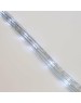 Лента светодиодная NEON-NIGHT Дюралайт LED трехжильный 230В 13мм 24 LED/м ТЕПЛЫЙ БЕЛЫЙ свечение с динамикой модуль 4м бухта 100м Эконом