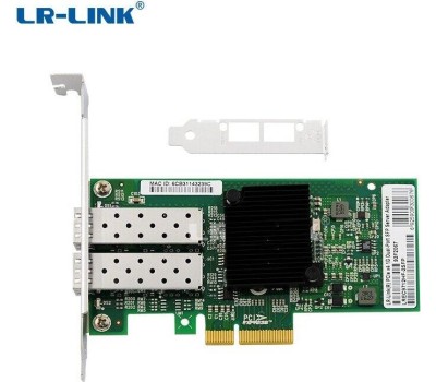 Сетевой адаптер LR-LINK Сетевой адаптер LREC9712HF-2SFP Intel I350 AM2 PCI-E x4 1GB 2X SFP I350-F2