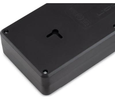 Сетевой фильтр IPPON Сетевой фильтр BK-8-EU-3-10-B, 3м, черный