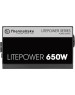 THERMALTAKE Блок питания Litepower, 650Вт, 120мм, черный, retail [ps-ltp-0650npcneu-2]