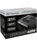 THERMALTAKE Блок питания Litepower, 650Вт, 120мм, черный, retail [ps-ltp-0650npcneu-2]
