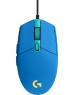 LOGITECH Мышь проводная G102 LightSync, игровая, оптическая, USB, 8000dpi, синий [910-005810]
