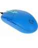 LOGITECH Мышь проводная G102 LightSync, игровая, оптическая, USB, 8000dpi, синий [910-005810]