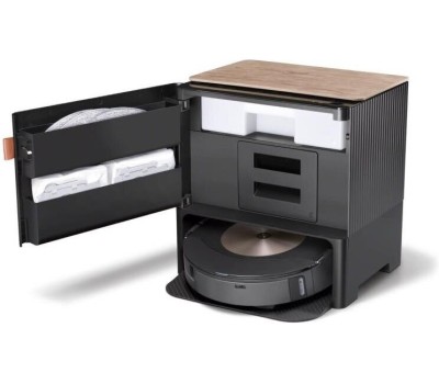 IROBOT Робот-пылесос Roomba Combo J9+, 70Вт, черный/черный [j955840rnd]