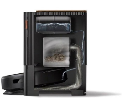 IROBOT Робот-пылесос Roomba Combo J9+, 70Вт, черный/черный [j955840rnd]