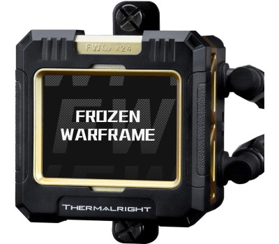 THERMALRIGHT Система водяного охлаждения Frozen Warframe 360, LCD, 4-pin, ARGB, 120мм, черный, retail [f-wframe-360-bl-argb]