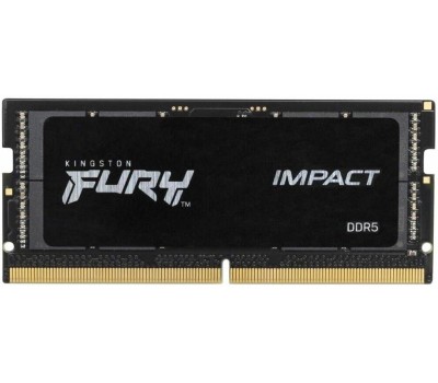 KINGSTON Оперативная память Fury Impact F548S38IBK2-32 DDR5 - 2x 16ГБ 4800МГц, для ноутбуков (SO-DIMM), Ret