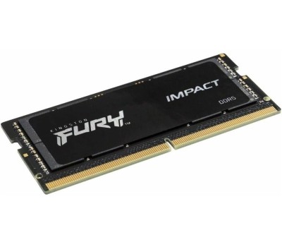 KINGSTON Оперативная память Fury Impact F548S38IBK2-32 DDR5 - 2x 16ГБ 4800МГц, для ноутбуков (SO-DIMM), Ret