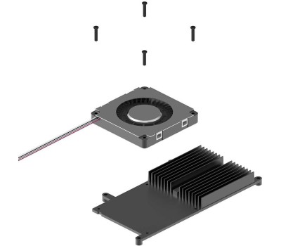 KHADAS Вентилятор 3705 Cooling Fan Slim & High-speed, Low Noise, Fan, KAC-V2-002