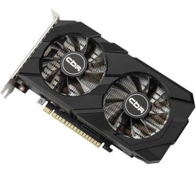 Видеокарта CBR Видеокарта GTX1650 4Gb GDDR6, 128bit, 1410-1590Mhz, 1*DP + 1*HDMI + 1*DVI, 75W, Ret [VGA-STX1650-4G-RTL]