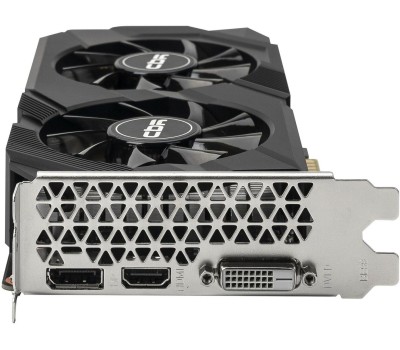 Видеокарта CBR Видеокарта GTX1650 4Gb GDDR6, 128bit, 1410-1590Mhz, 1*DP + 1*HDMI + 1*DVI, 75W, Ret [VGA-STX1650-4G-RTL]