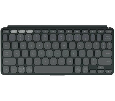 Клавиатура LOGITECH Клавиатура Keys-To-Go 2, беспроводная, Bluetooth, ножничная, графитовый/черный [920-012999]