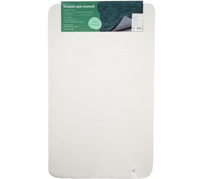 САНАКС - Коврик в ванную СТАНДАРТ, одинарный, коричневый, 50 х 80 см, 100% , ворс 18 мм 00422