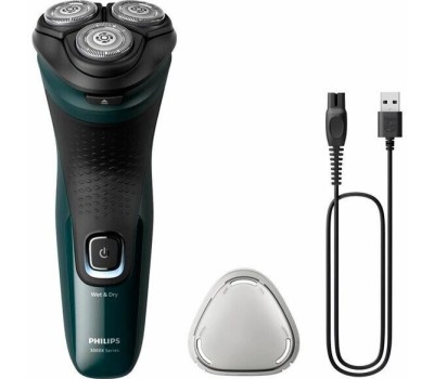 PHILIPS Электробритва X3002/00, зеленый и черный