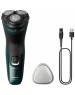 PHILIPS Электробритва X3002/00, зеленый и черный