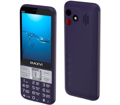 Телефон мобильный MAXVI B33 purple