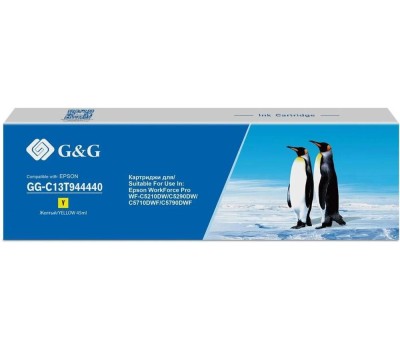 Картридж G&G Картридж GG-C13T944440, желтый / GG-C13T944440