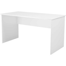 Стол компьютерный ВИТАЛ-ПК Стол письменный Компакт 1400, ЛДСП, белый