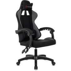 Кресло компьютерное игровое ZOMBIE Кресло игровое Void, ткань, до 120кг, шарнирные подлокотники, черный/серый