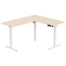 Стол компьютерный CACTUS Стол компьютерный CS-EDXL-WWD, с регулировкой высоты, электропривод, МДФ, белый дуб
