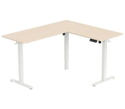 Стол компьютерный CACTUS Стол компьютерный CS-EDXL-WWD, с регулировкой высоты, электропривод, МДФ, белый дуб