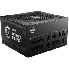 Блок питания MSI Блок питания MAG A750GL PCIE5 Gen.5, 750Вт, 80 PLUS GOLD, 120мм, черный, retail [306-7zp8b11-ce0]