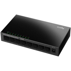 Коммутатор CUDY Коммутатор 8-Port Gigabit Metal Switch 5-Port Gigabit Ethernet Switch, 5 10/100/1000M RJ45 Ports, Loop Detection, USB-C Power Input, Plug & Play, Wall-Mount