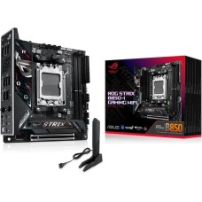 Материнская плата ASUS Материнская плата ROG STRIX B850-I GAMING WIFI AM5 mini-ITX 2xDDR5 PCIEx16 2xM.2 2xUSB-C HDMI 2.5GLAN WIFI 7