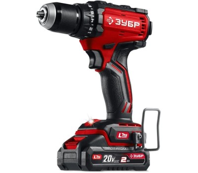 Дрель-шуруповерт ЗУБР Дрель-шуруповерт ДБ-65-22, 2Ач, с двумя аккумуляторами