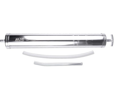 Специнструмент AVS TOOLS Шприц маслозаливной 1000 мл (гибкий шланг, трубка) AVS GF-1000