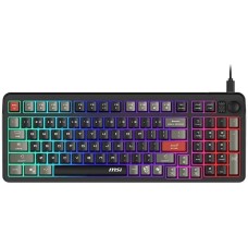 MSI Клавиатура Forge GK110, проводная, USB, мембранная, черный/серый [s11-04ru258-hh9]