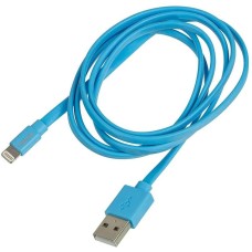 HAMA Кабель Flat 00173646 USB (m)-Lightning (m) 1.2м синий плоский