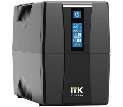 ITK Источник бесперебойного питания Electra EET-1000VA-1-002-S 600Вт 1000ВА черный