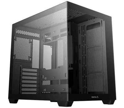 Корпус для ПК DEEPCOOL Корпус CG530 черный без БП ATX 10x120mm 4x140mm 1xUSB2.0 2xUSB3.0 audio bott PSU