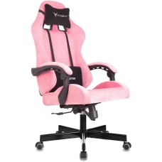 KNIGHT Кресло игровое Terminator розовый Velvet 36 крестов. металл