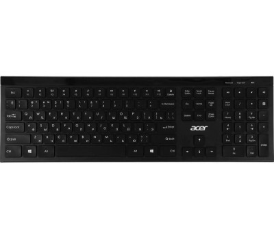 Клавиатура ACER Клавиатура OKR300 черный USB беспроводная Multimedia (ZL.KBDEE.014)