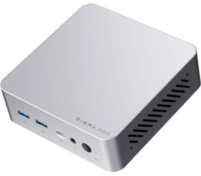 DIGMA PRO Неттоп Minimax X5 i7 13620H (2.4) 16Gb SSD512Gb UHDG Windows 11 Pro GbitEth WiFi BT 100W серебристый (DPP7-ADXW01)