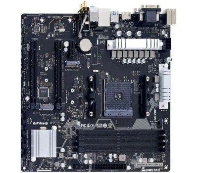 Материнская плата BIOSTAR Материнская плата B550MX/E PRO Soc-AM4 AMD B550 4xDDR4 mATX AC`97 8ch(7.1) GbLAN RAID+VGA+DVI+HDMI