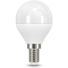 GAUSS Лампа светодиодная 7Вт цок.:E14 шар 220B св.свеч.бел.теп. (упак.:1шт) (105101107-D)