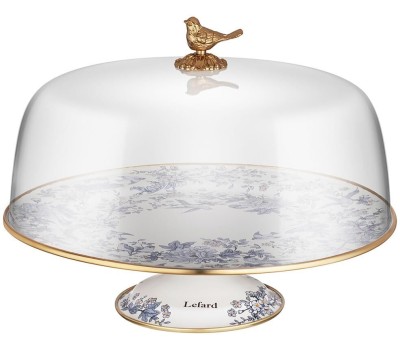 Тортовница LEFARD ТОРТОВНИЦА С КРЫШКОЙ, СЕРИЯ ROYAL GARDEN, ДИА.30СМ 950-680