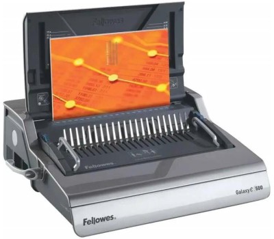 FELLOWES Переплетчик Galaxy E (FS-56221) A4/перф.28л.сшив/макс.500л./пластик.пруж. (6-50мм)/электр