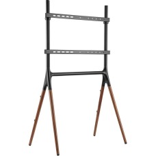 CACTUS Подставка для телевизора CS-ST1247BKWN черный/орех 49