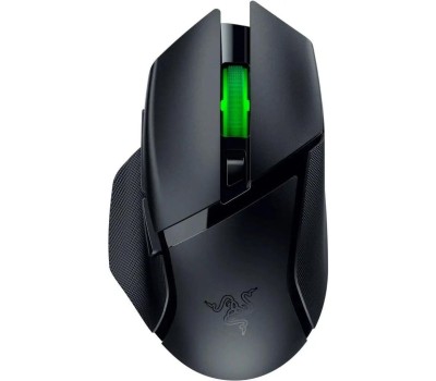 RAZER Мышь беспроводная Basilisk V3 X Hyperspeed, игровая, Bluetooth/Радио, оптическая, USB, 18000dpi, черный [rz01-04870100-r3a1]